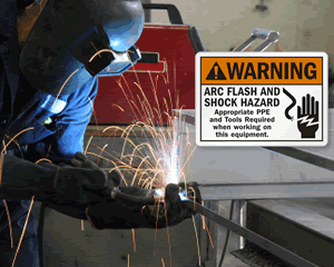 Arc Flash Signs | Welding Arc Signs - MySafetySign.com