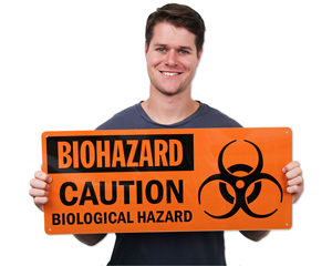 Biohazard Symbol Sign