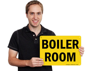 Boiler Room Signs