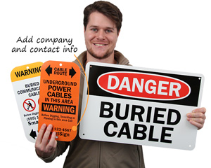 Buried Cable Signs
