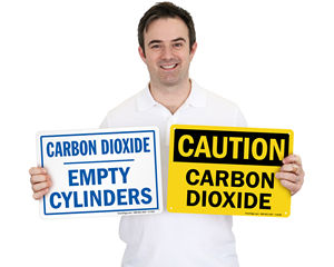Carbon Dioxide Signs