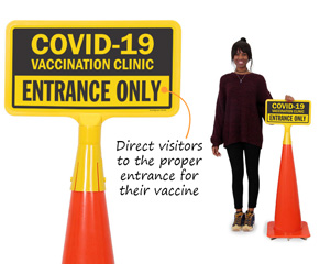 COVID-19 Vaccination Clinic Sign