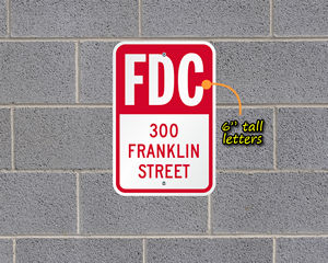 APO and FPO WELCOME FIRE STATION ARROW METAL STREET SIGN. 