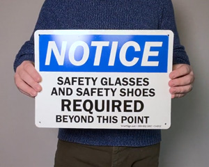 Custom Safety Signs by Header – OSHA & ANSI Compliant Templates