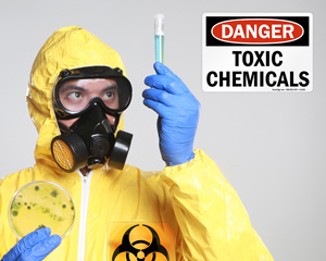 Toxic Chemicals Sign