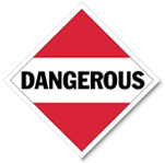 Dangerous Placard for Mixed Loads 