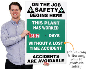Dial-a-day safety scoreboard