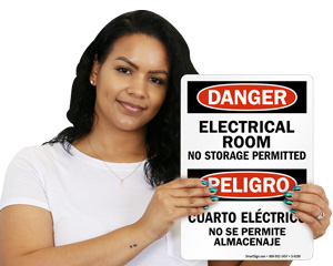 Electrical Room Safety Sign