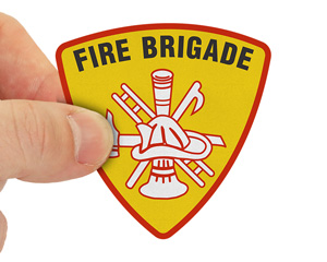 Fire brigade decal