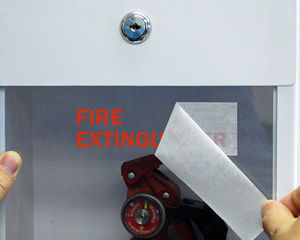 Fire Extinguisher Sticker