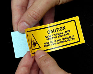 Lasers Safety Labels