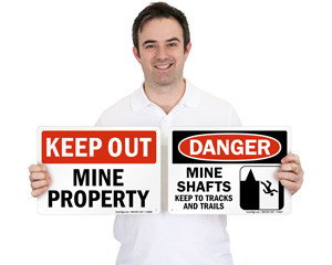 Mine Safety Signs