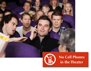 No Cell Phones Signs For Theater