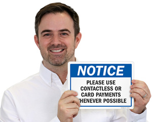 Credit Card Accepted Sign