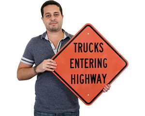 MUTCD Truck Traffic Signs