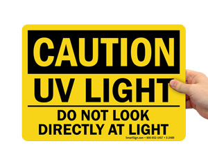 Ultraviolet Light - UV Safety Signs