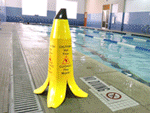 Banana Cone Wet Floor Sign