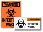 Infectious Waste Stickers