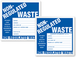 Non Regulated Waste Labels