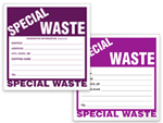 Special Waste Labels