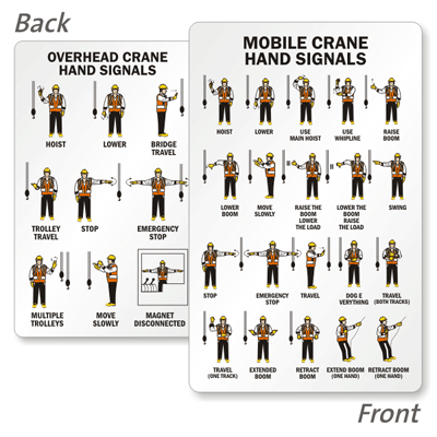 Osha Crane Signals Chart