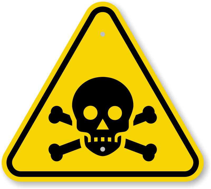 Poison Warning Signs Poisonous Chemicals Warning Signs