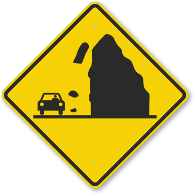 Do Not Climb on Rocks Signs | Keep Off Rocks Signs