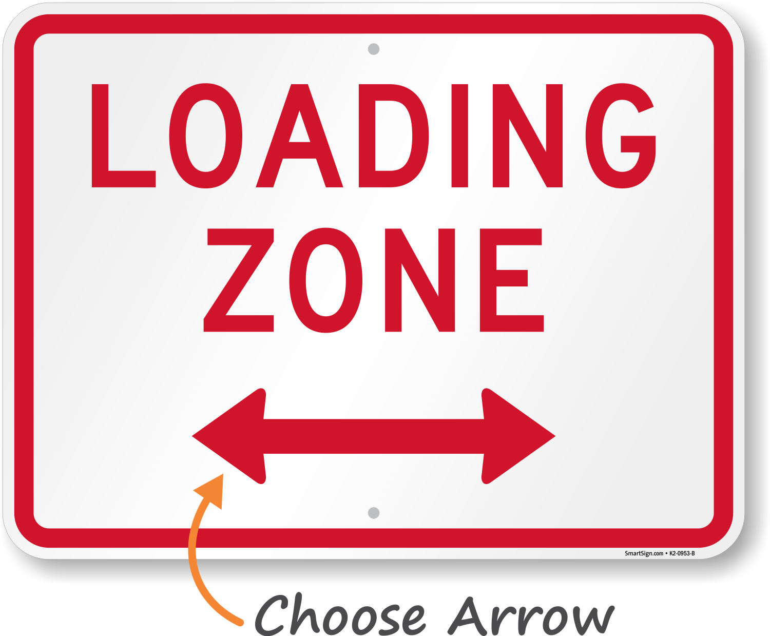 Loading and Unloading Zone Signs | Free Shipping from MyParkingSign