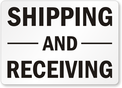 Shipping and Receiving Signs - MySafetySign.com