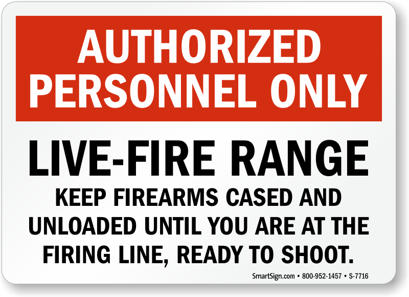 What Is The Purpose Of Warning Signs And Signals For Range Safety At 
