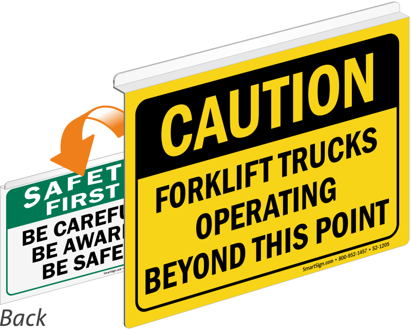 Forklift Warning Signs - MySafetySign.com