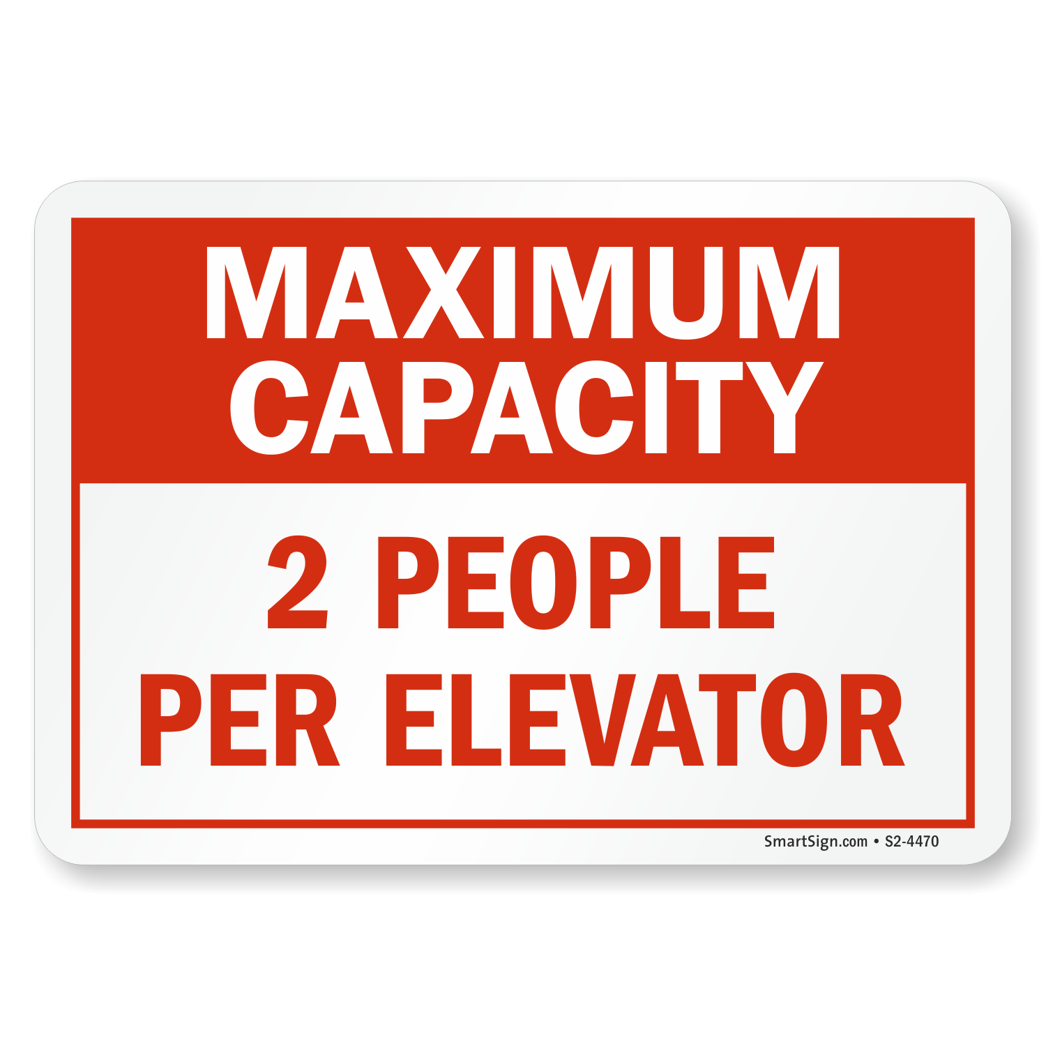 2 people in elevator