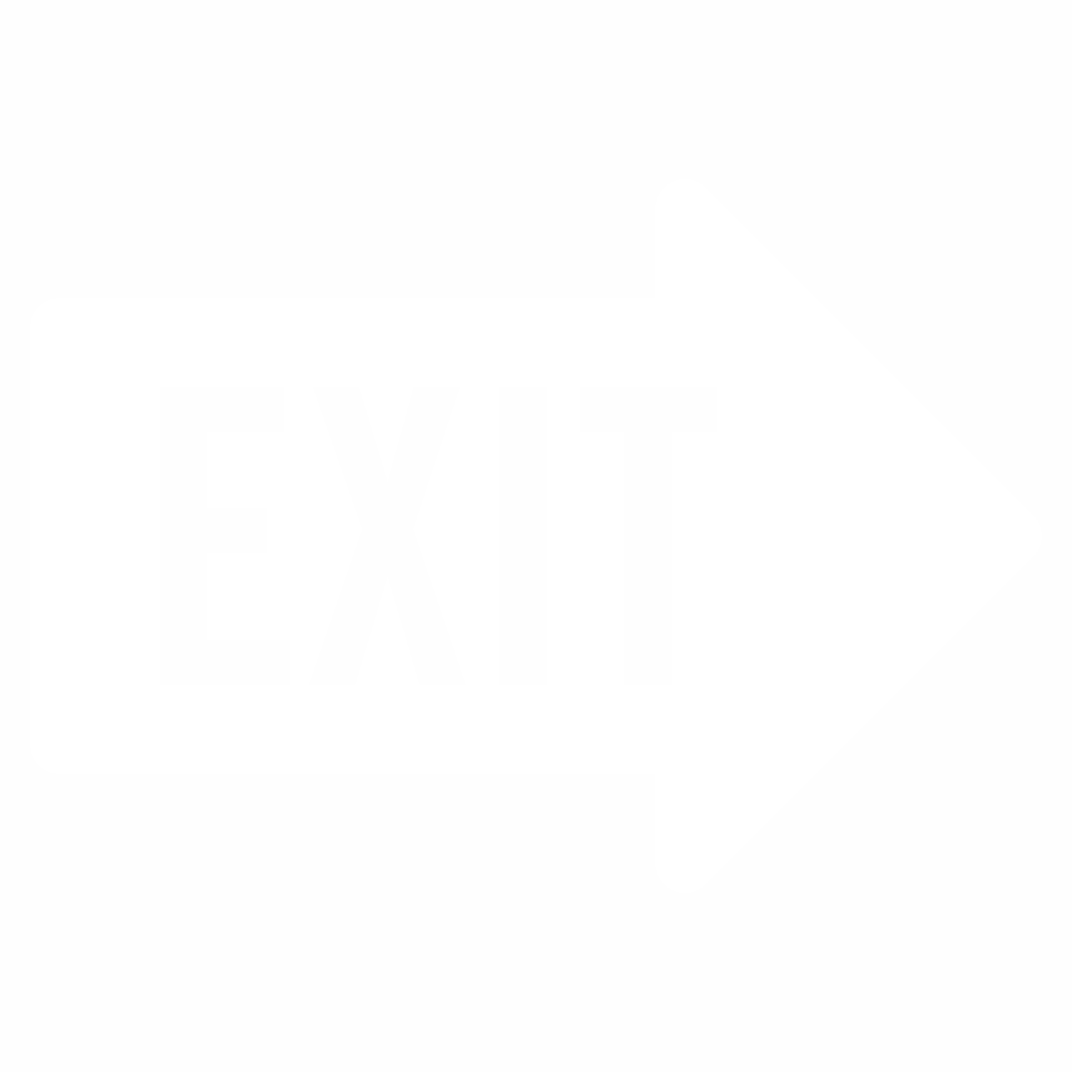 Exit, Large Arrow