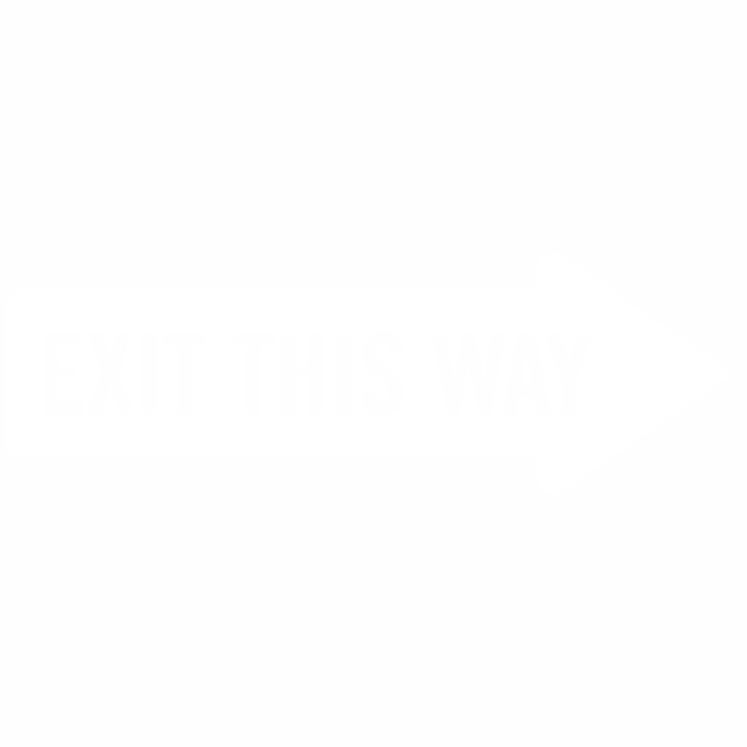 Exit This Way, Thin Arrow