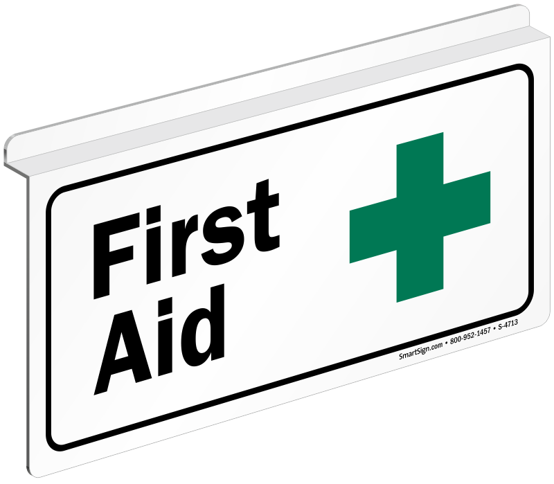 First Aid Stickers Labels