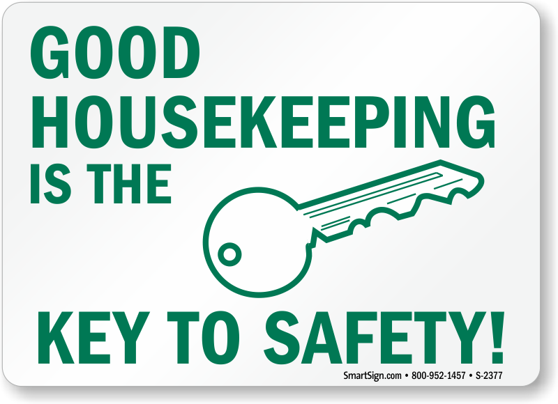 Housekeeping Safety Clip Art