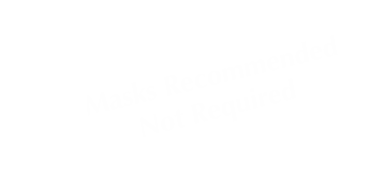 Masks Recommended Not Required Engraved Table Tent Sign