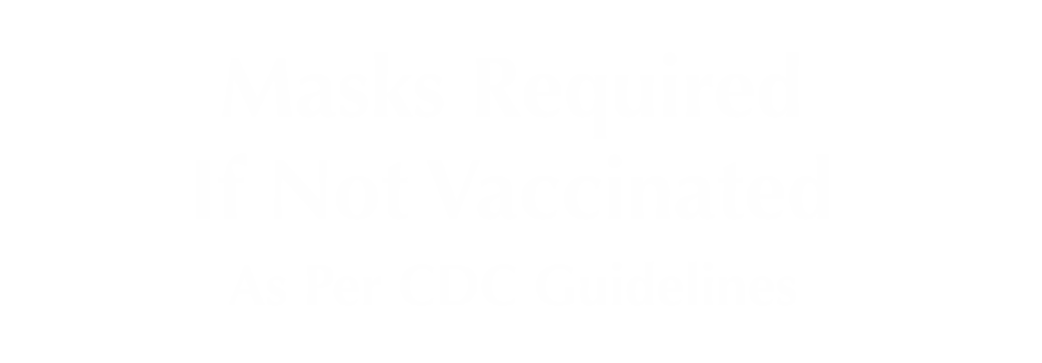 Masks Required If Not Vaccinated CDC Engraved Sign