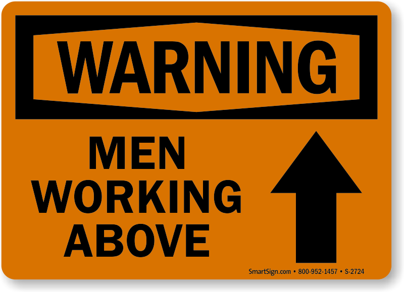 Как играть в контент варнинг. Табличка работа рычагом. Warning мебель. Men working sign. Working hard табличка.