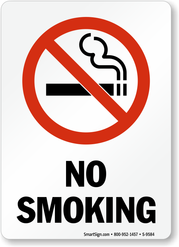 Printable No Smoking Signs Free PDFs