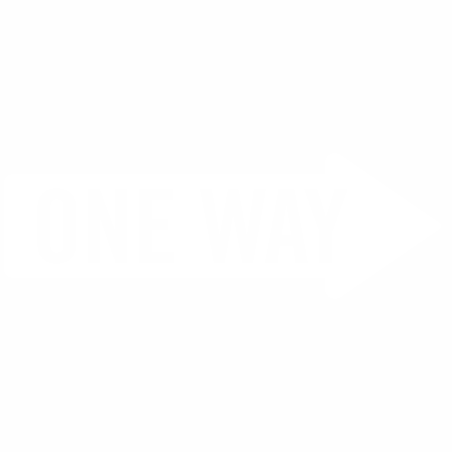 One Way, Thin Arrow