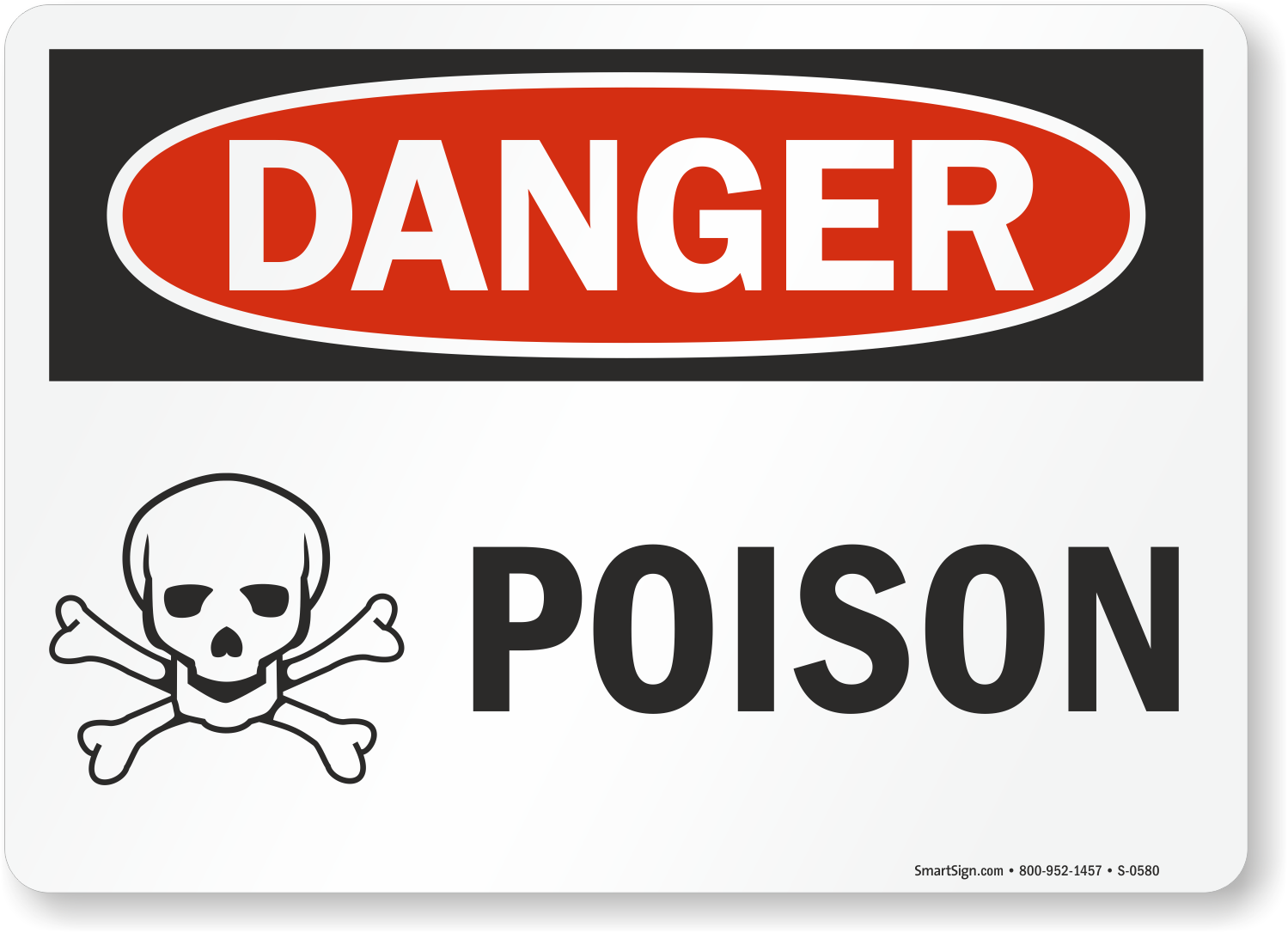 Poison Warning Signs | Poisonous Chemicals Warning Signs