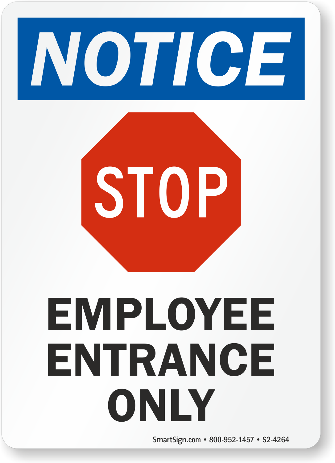 Employee Entrance Only Printable Sign Printable Word Searches
