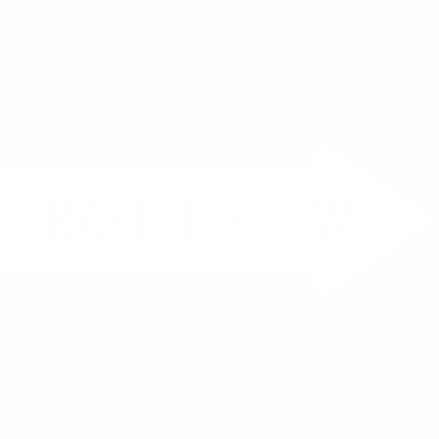Traffic Flow, Thin Arrow