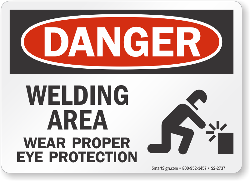 Welding Safety Signs Welding Area Signs 
