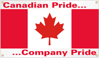 Canadian Pride Company Pride Banner