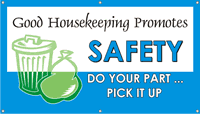 Good Housekeeping Safety Banner