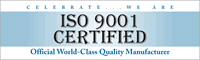 ISO 9001 Certified Banner