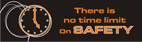 No Time Limit Safety Banner