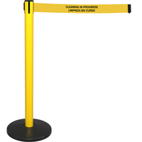 Safety Stanchion with Belt